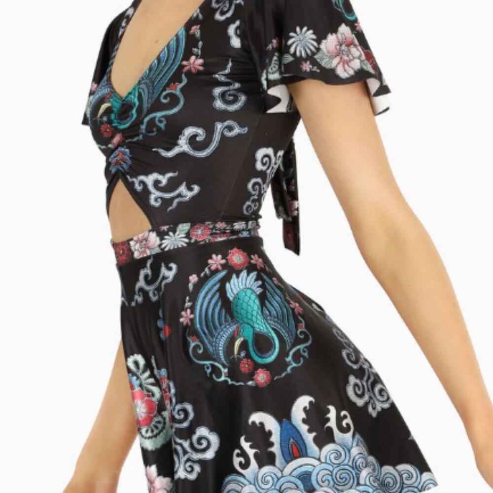 Stitch In Time Rio Playsuit - Blackmilk